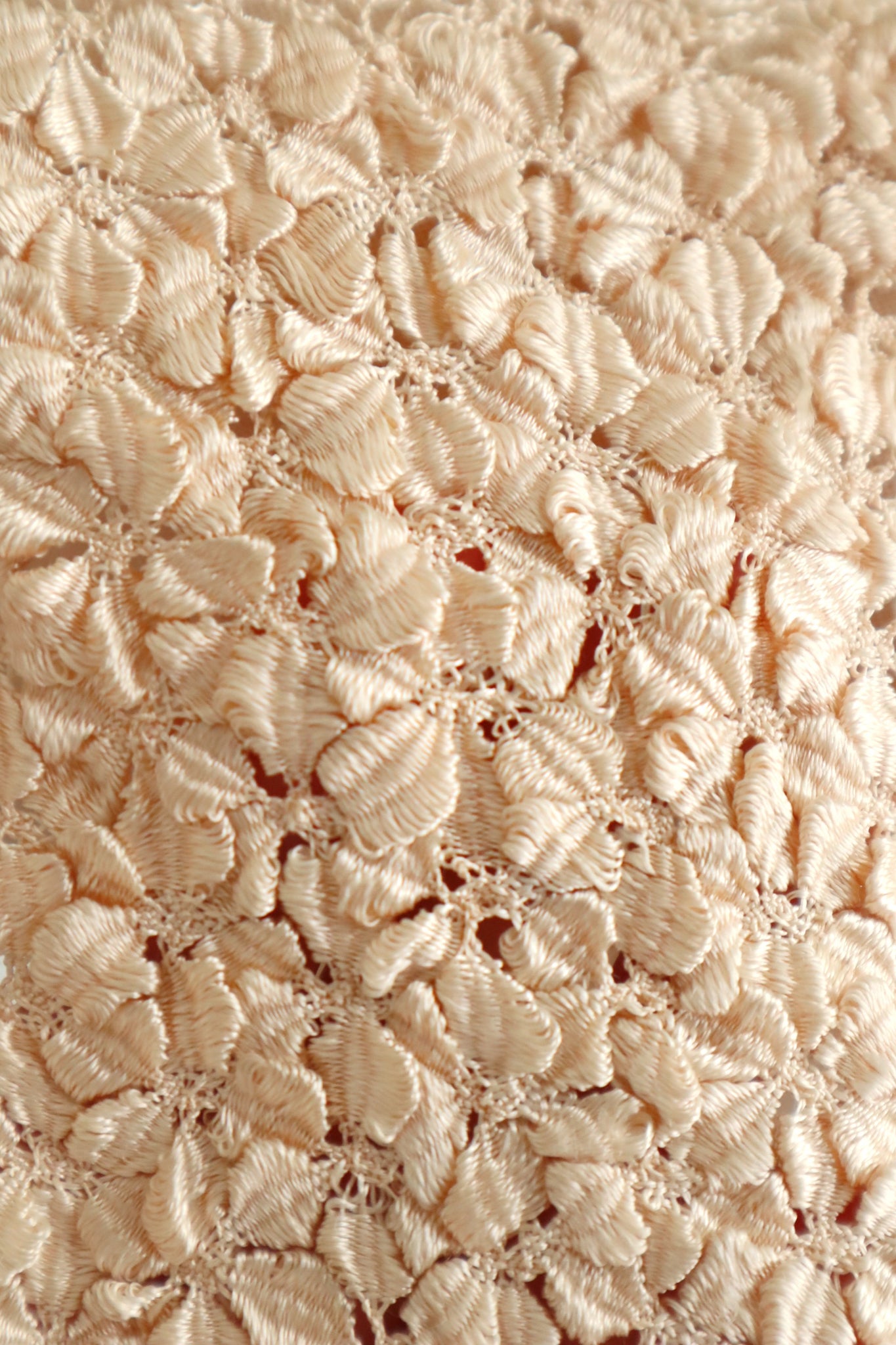 19th Century Silk Maltese Lace Collar