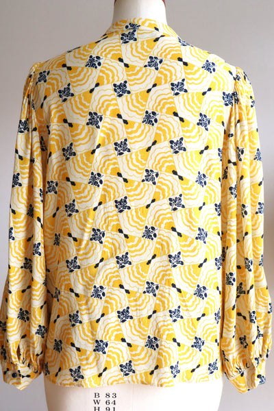 80s TARA JARMON Blouse