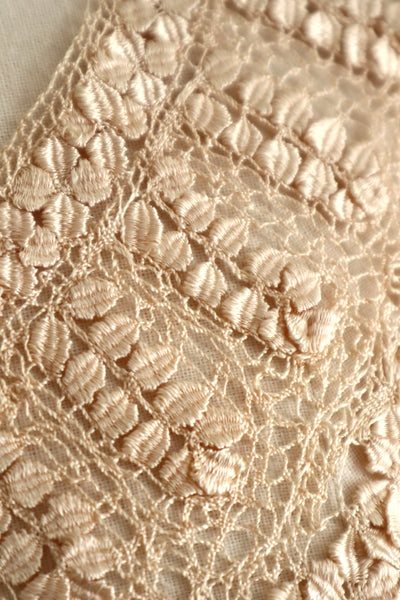 19th Century Silk Maltese Lace Collar
