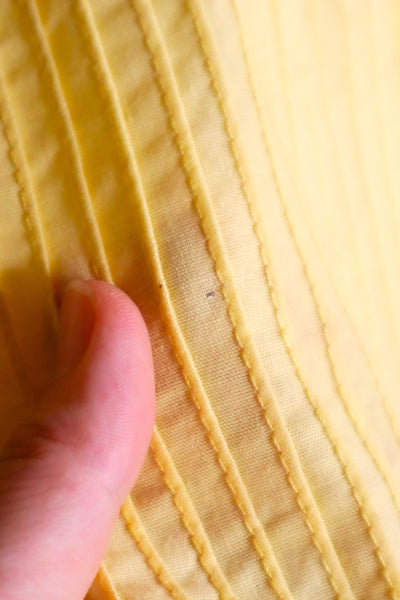 70s Yellow Mexican Dress