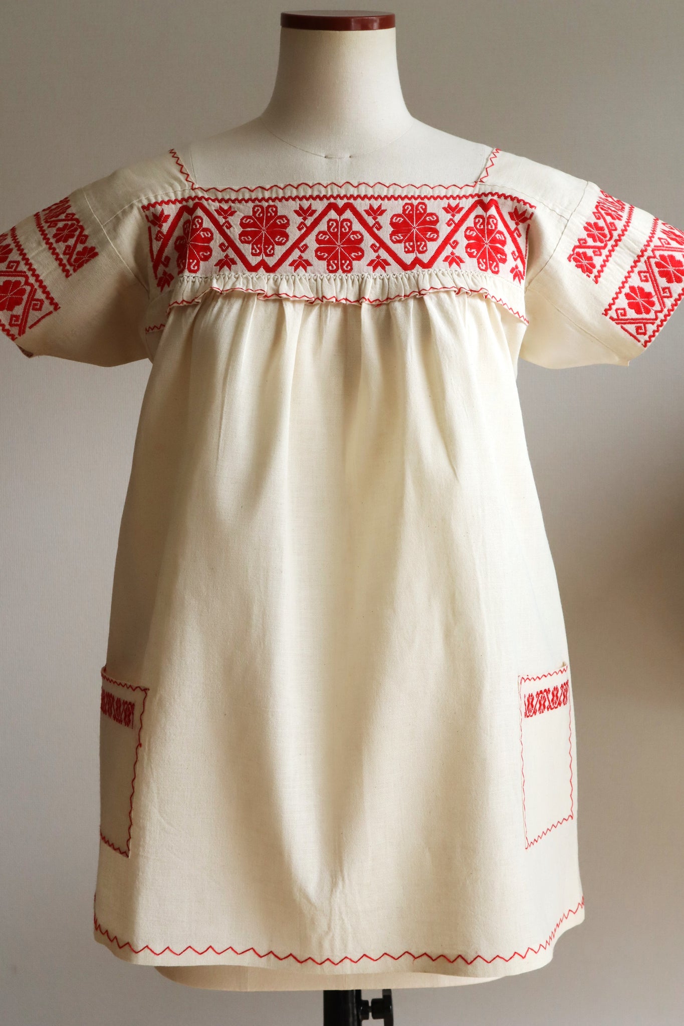 60s Deadstock Manta Peasant Blouse