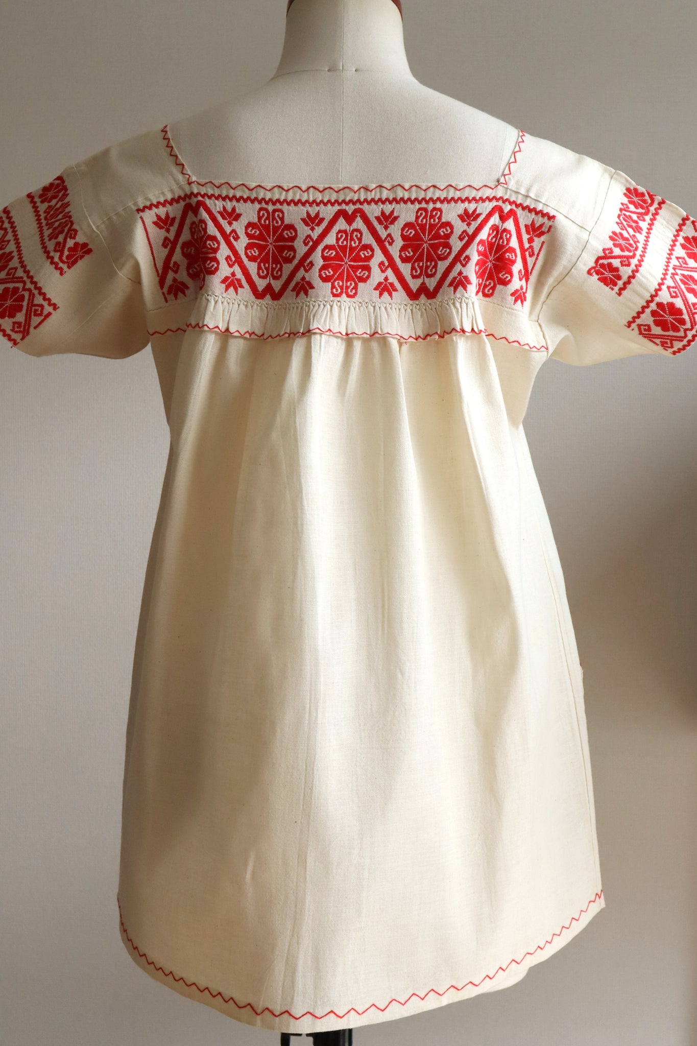 60s Deadstock Manta Peasant Blouse