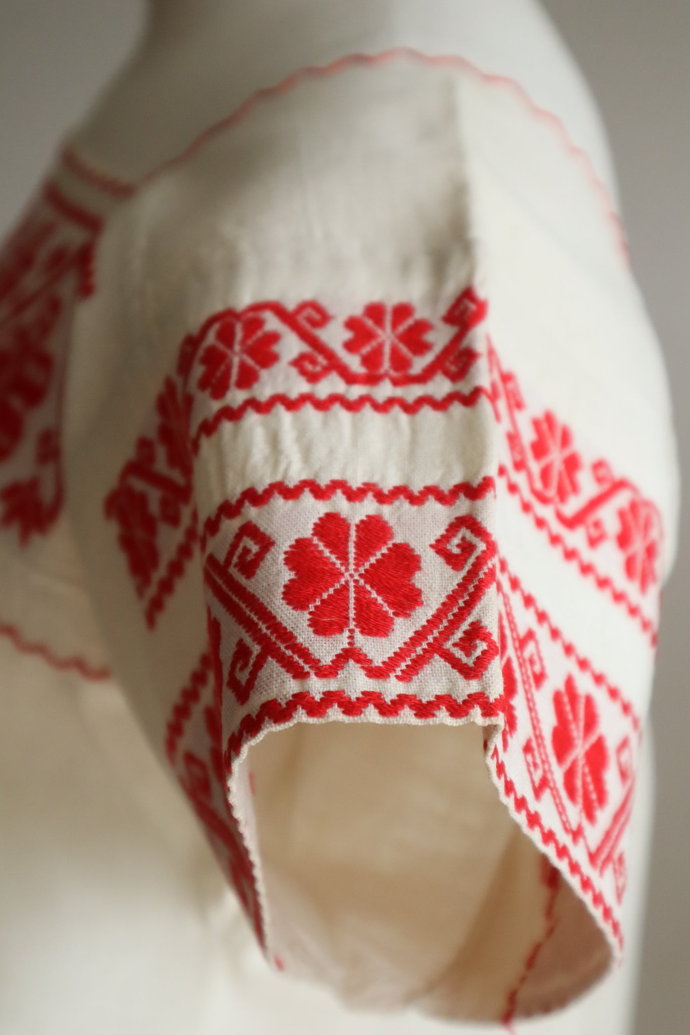 60s Deadstock Manta Peasant Blouse