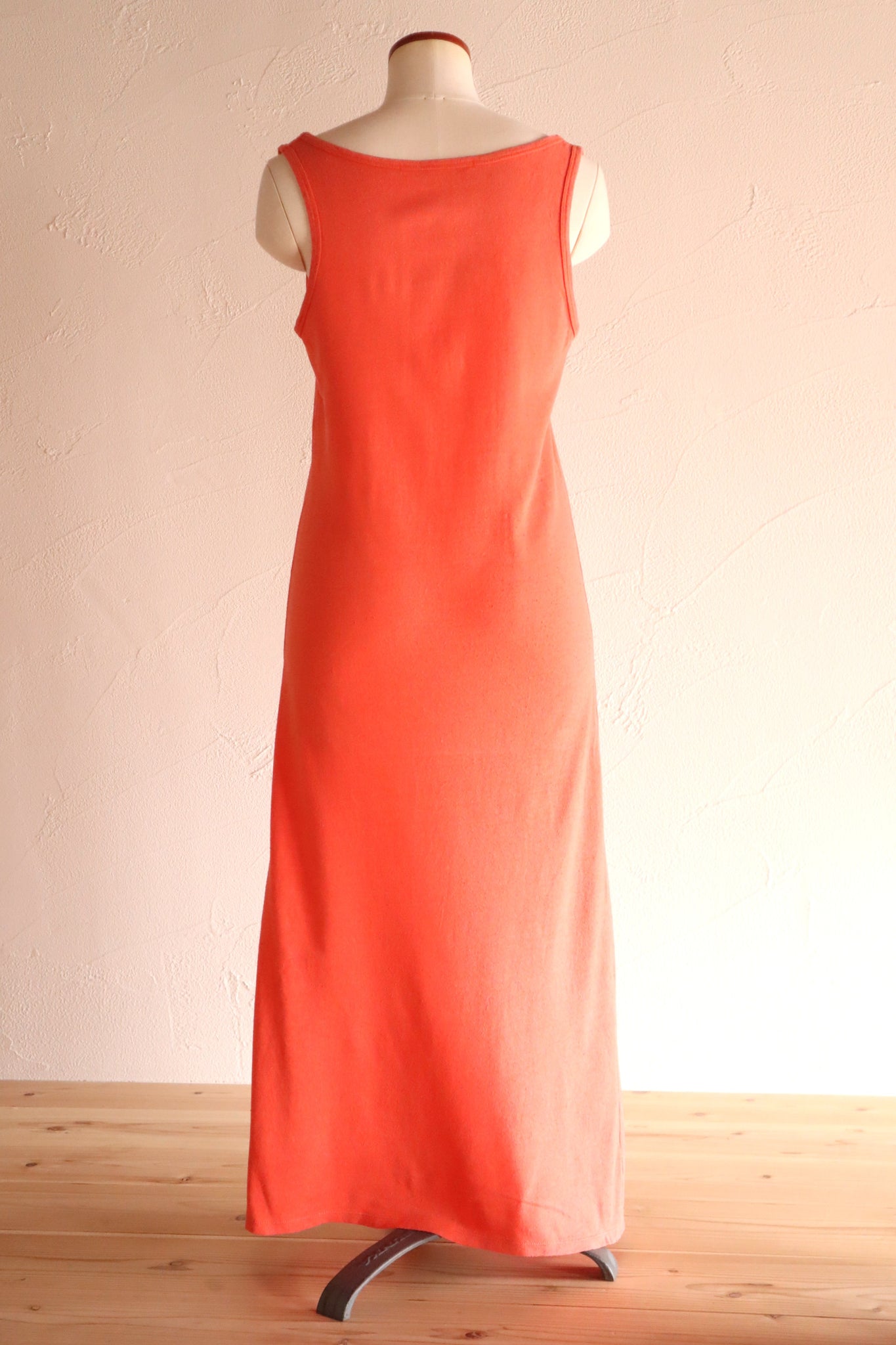 90s Coral Cotton Dress