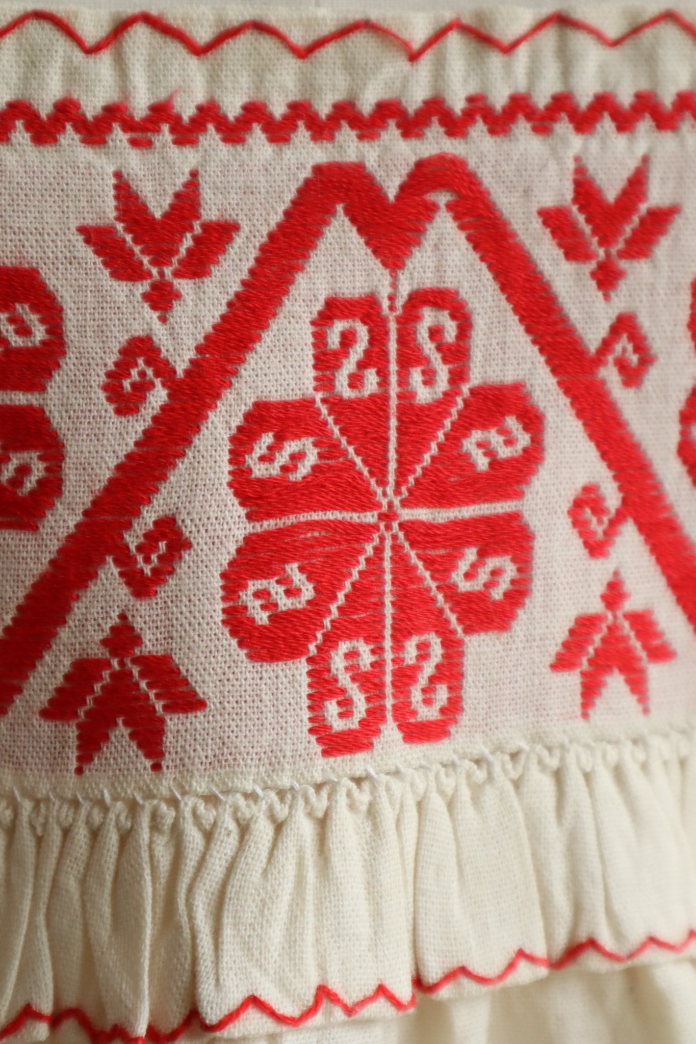60s Deadstock Manta Peasant Blouse