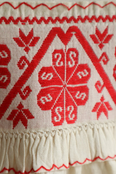 60s Deadstock Manta Peasant Blouse