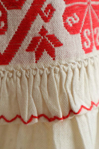 60s Deadstock Manta Peasant Blouse
