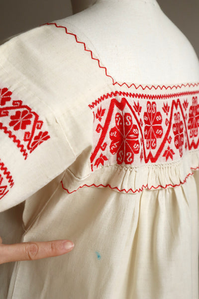 60s Deadstock Manta Peasant Blouse