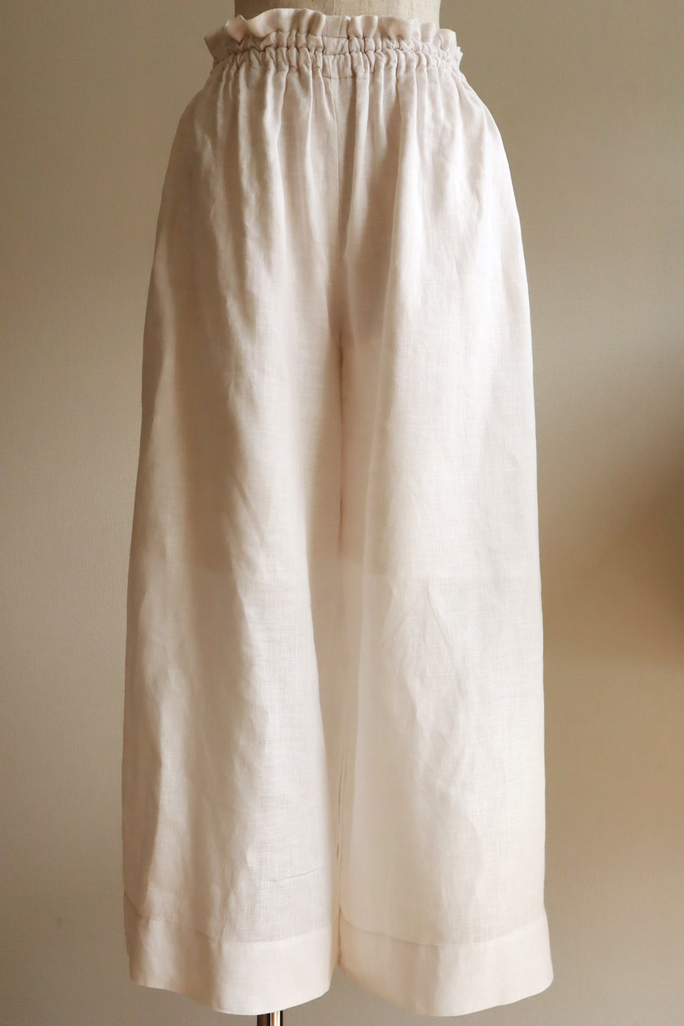 Handmade Vintage Lithuanian Linen Pants