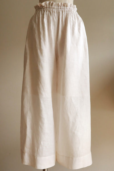 Handmade Vintage Lithuanian Linen Pants