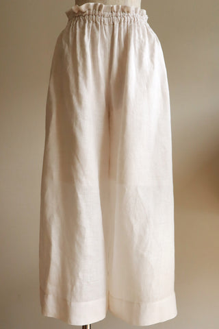Handmade Vintage Lithuanian Linen Pants