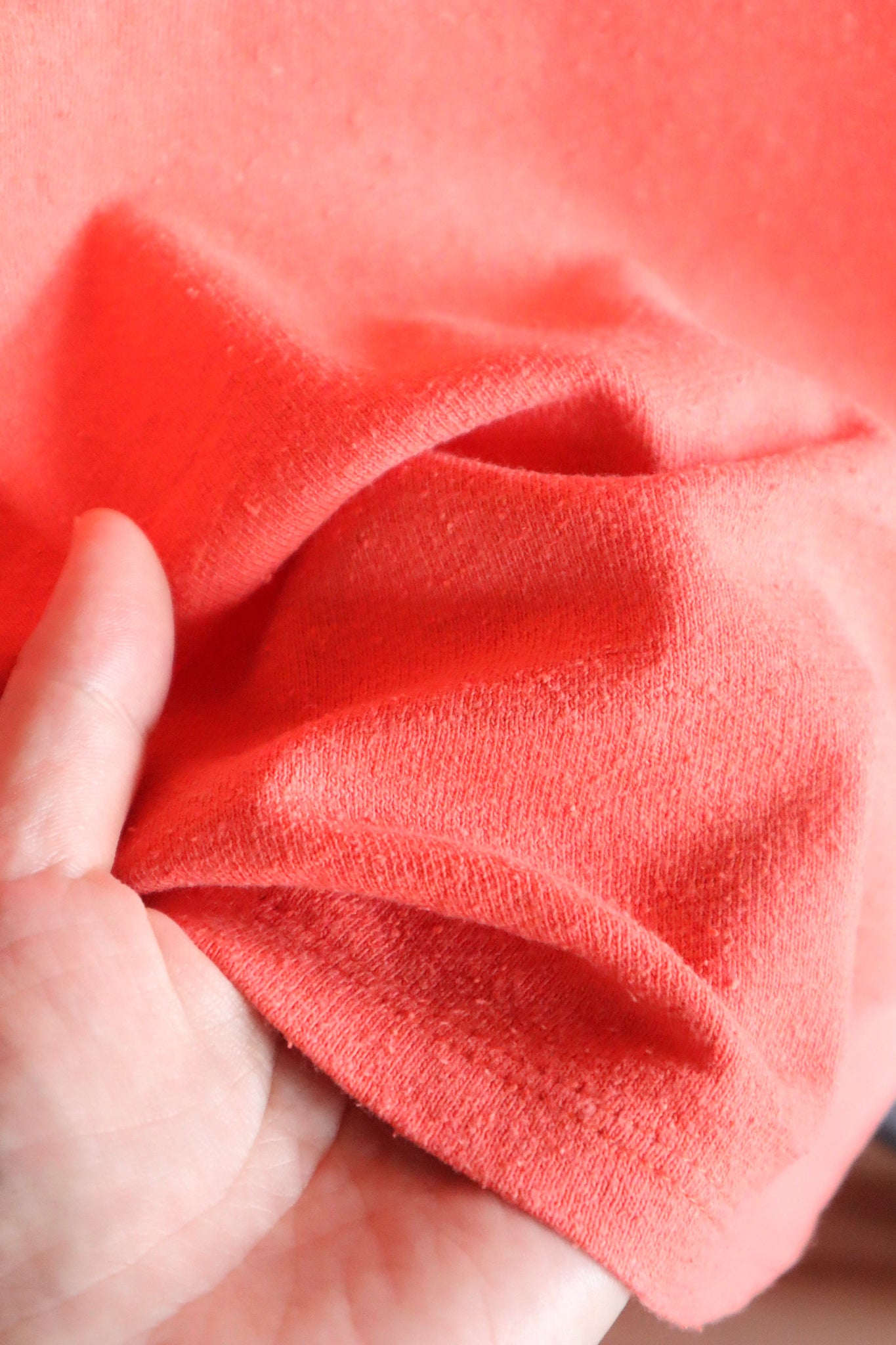 90s Coral Cotton Dress