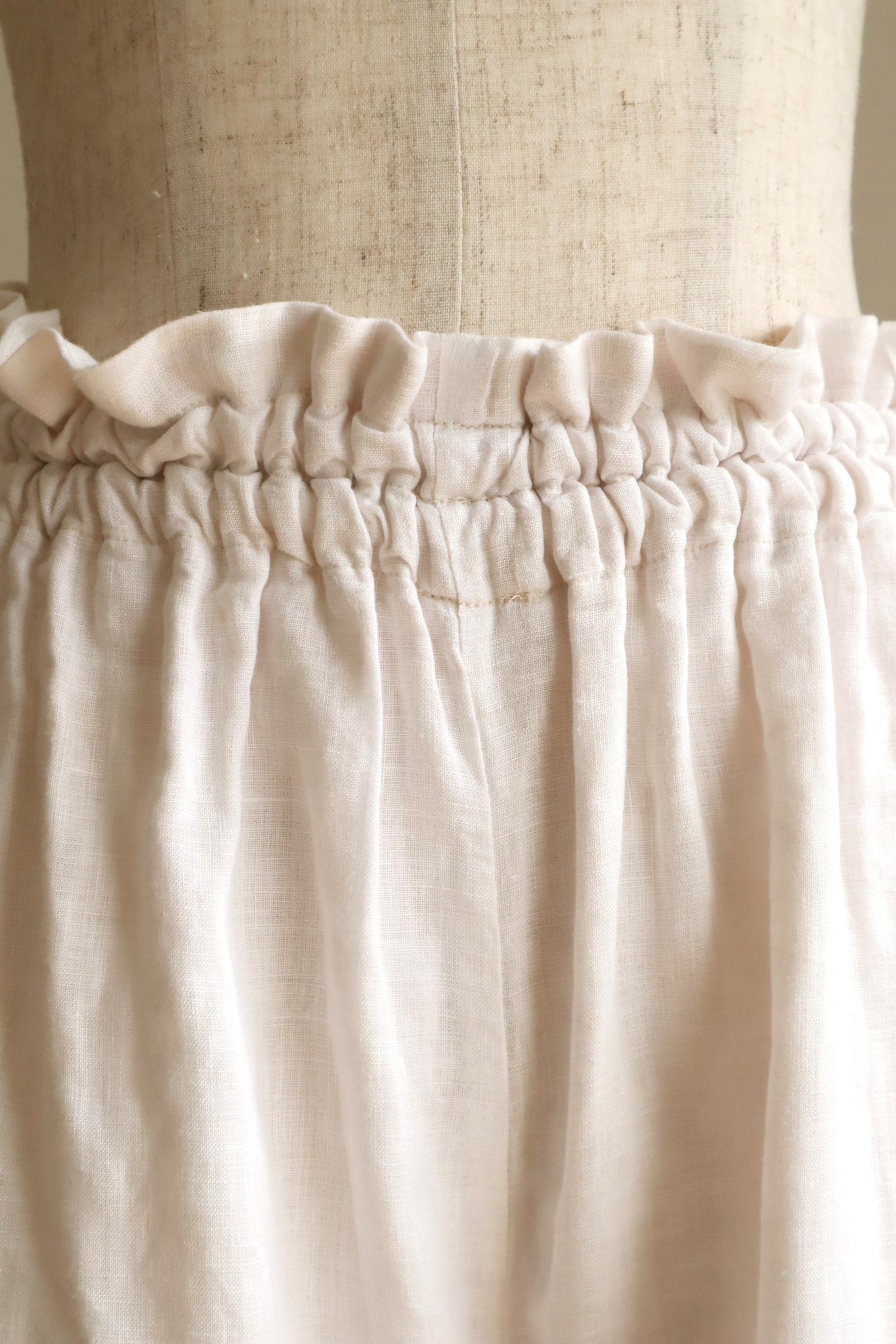 Handmade Vintage Lithuanian Linen Pants