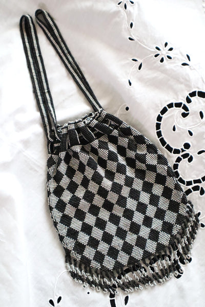 1920s British Beaded Evening Bag