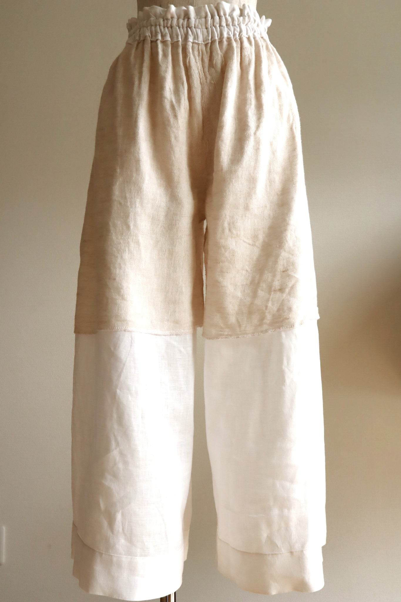 Handmade Vintage Lithuanian Linen Pants