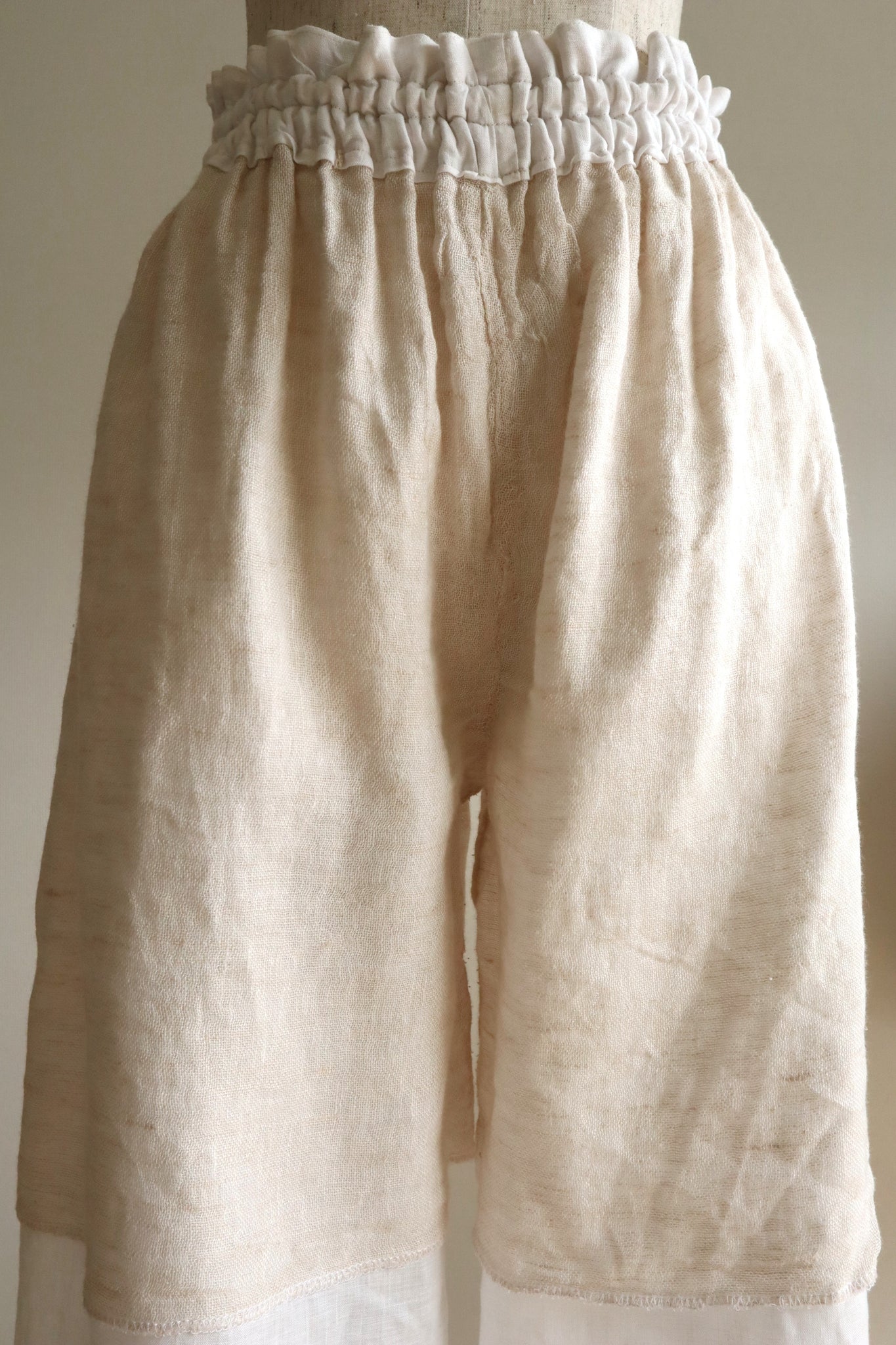 Handmade Vintage Lithuanian Linen Pants
