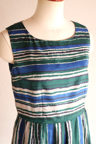 Vintage Multi Striped Dress