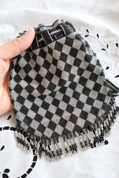1920s British Beaded Evening Bag