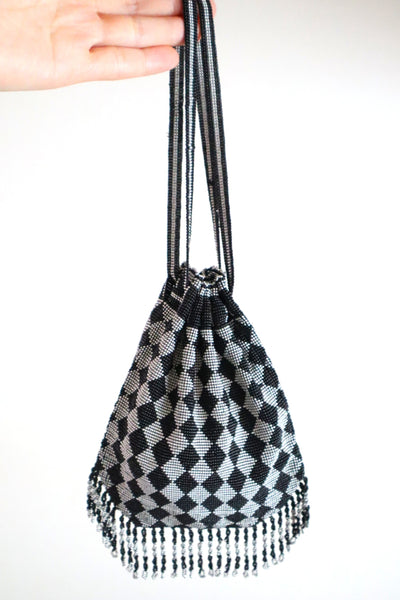 1920s British Beaded Evening Bag