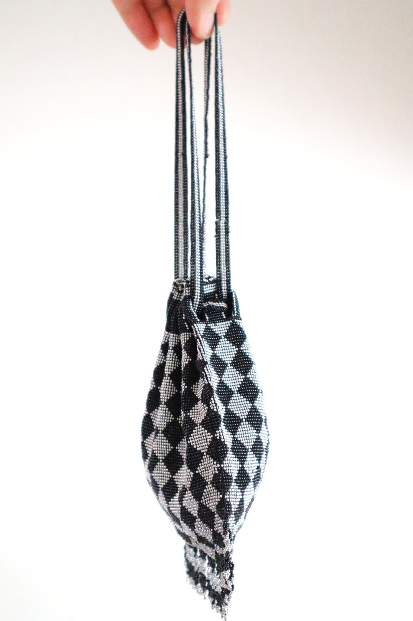 1920s British Beaded Evening Bag