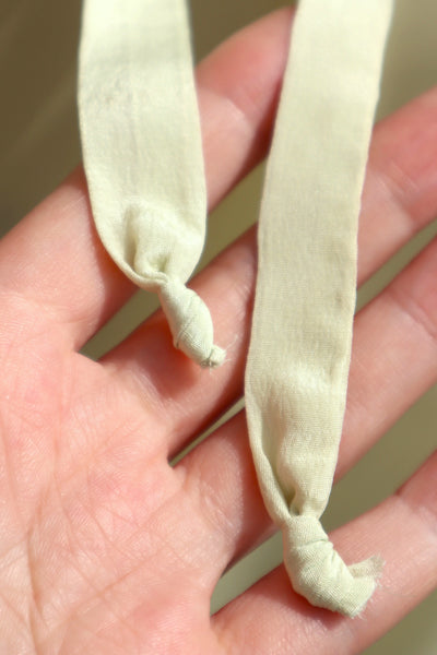 1930s Pale Green Silk Dress