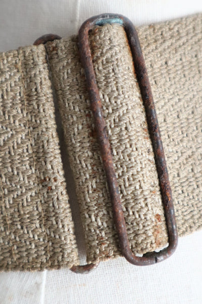 1890s–1910s French Utility Belt with Leather Pouches