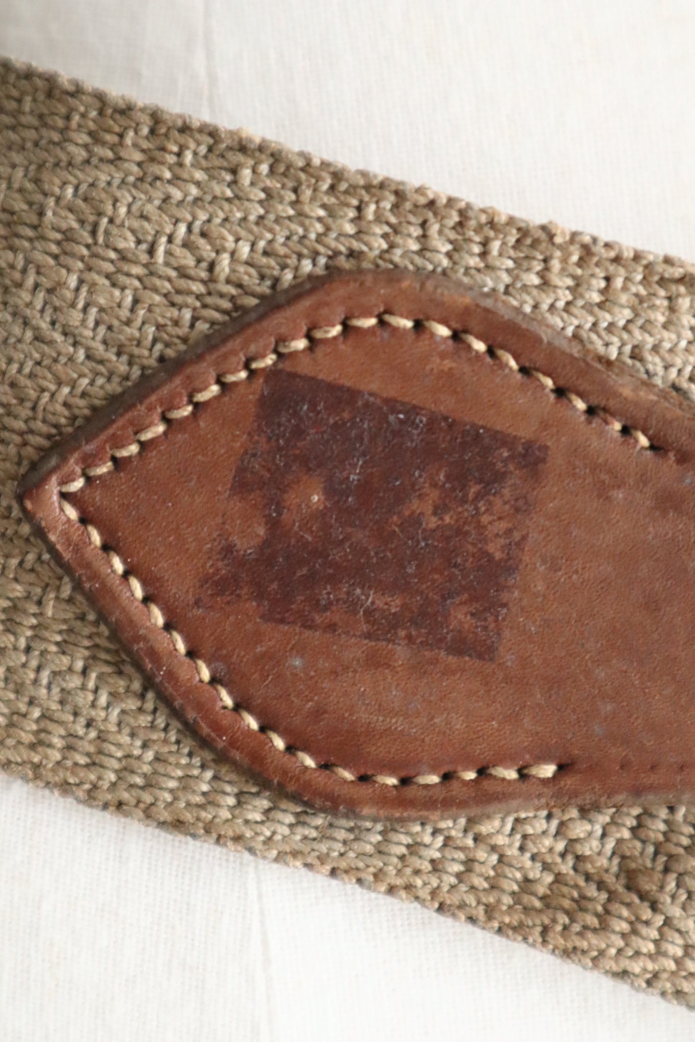 1890s–1910s French Utility Belt with Leather Pouches