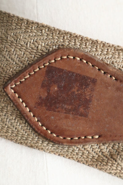 1890s–1910s French Utility Belt with Leather Pouches