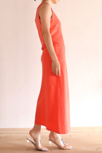 90s Coral Cotton Dress
