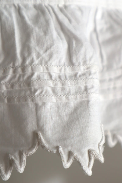 1900s–1910s French Drawers with Scallop Lace