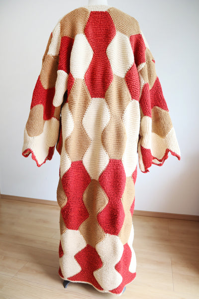 70s Patchwork Blanket Gown