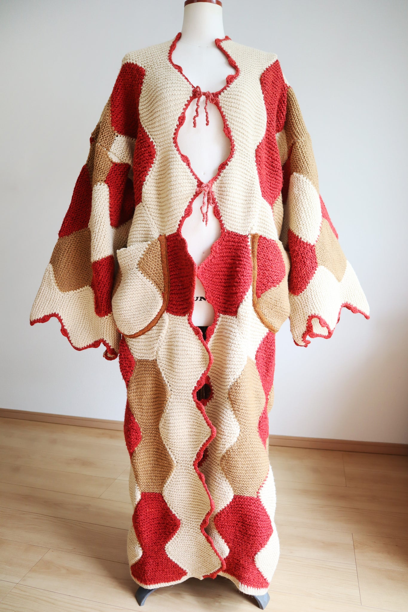 70s Patchwork Blanket Gown