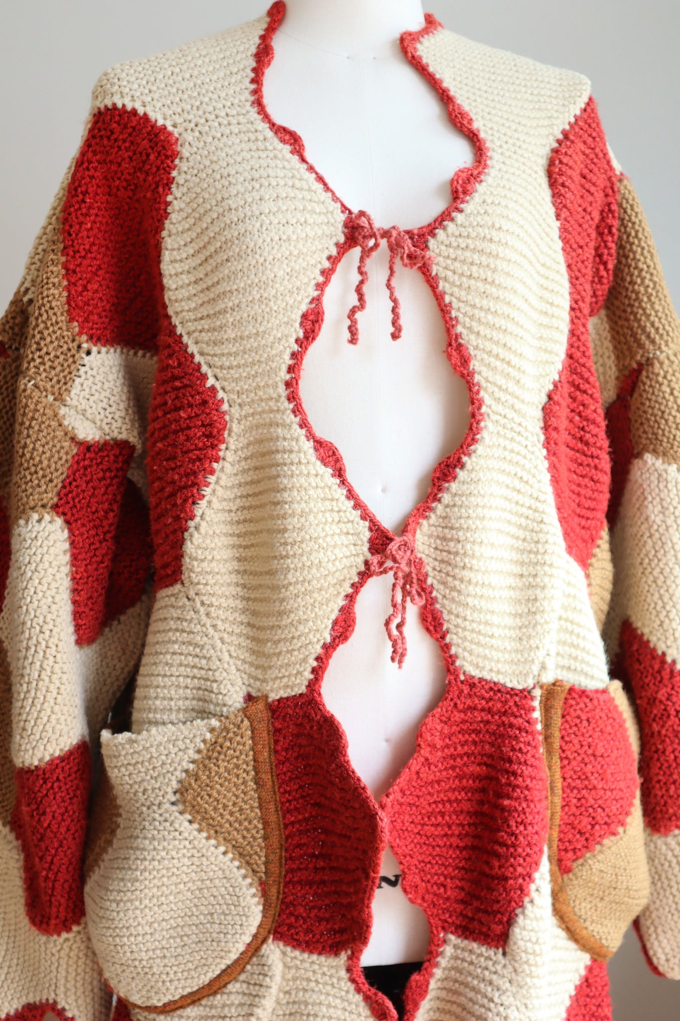 70s Patchwork Blanket Gown