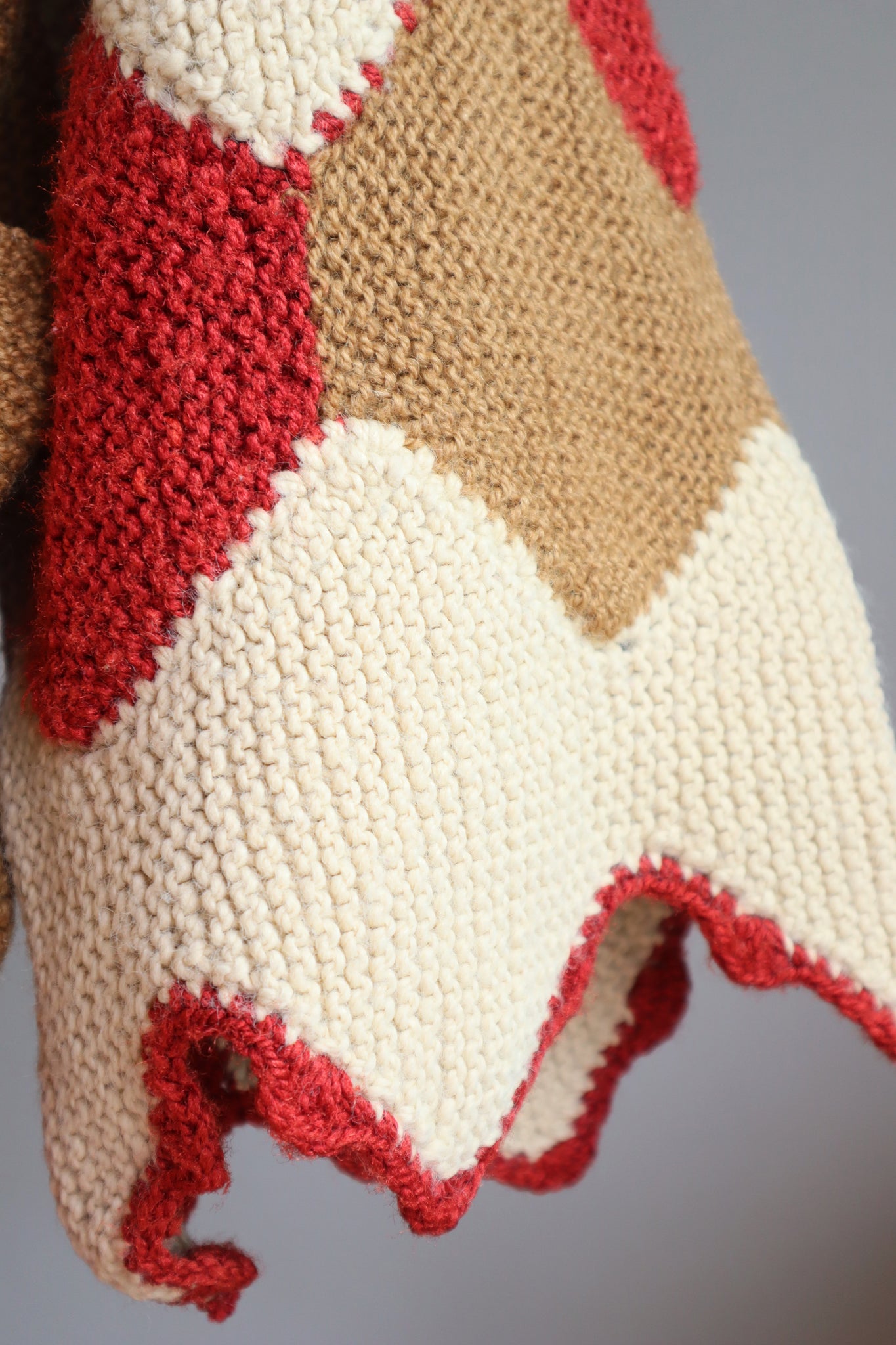 70s Patchwork Blanket Gown