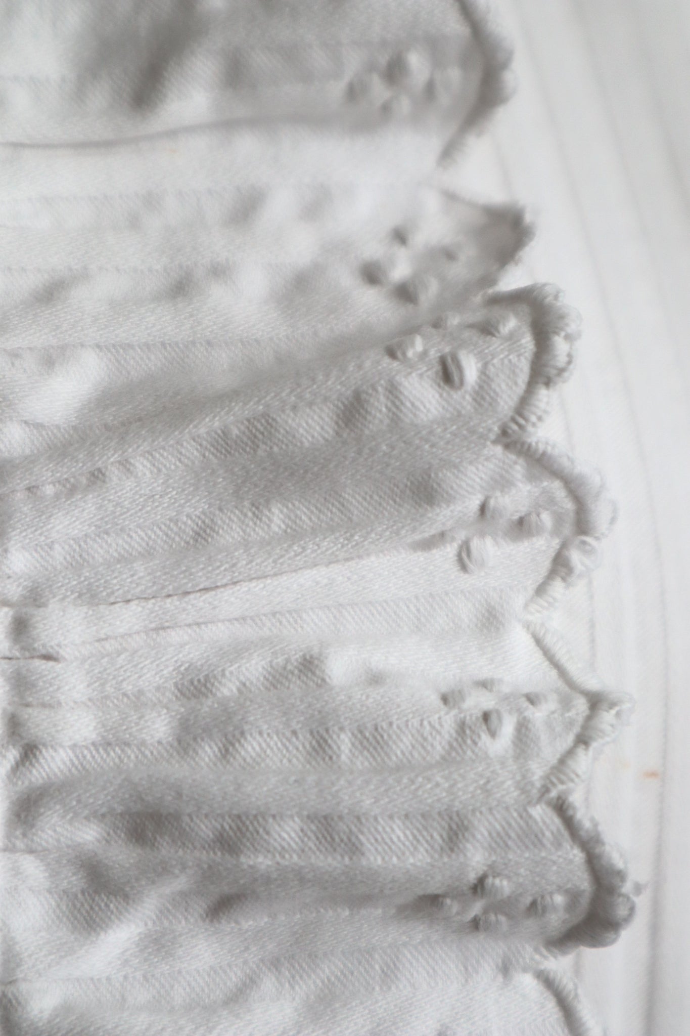 1910s French Hand-Finished Cotton Blouse