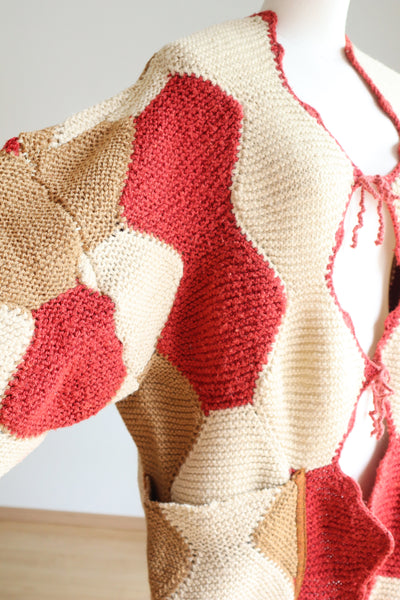 70s Patchwork Blanket Gown
