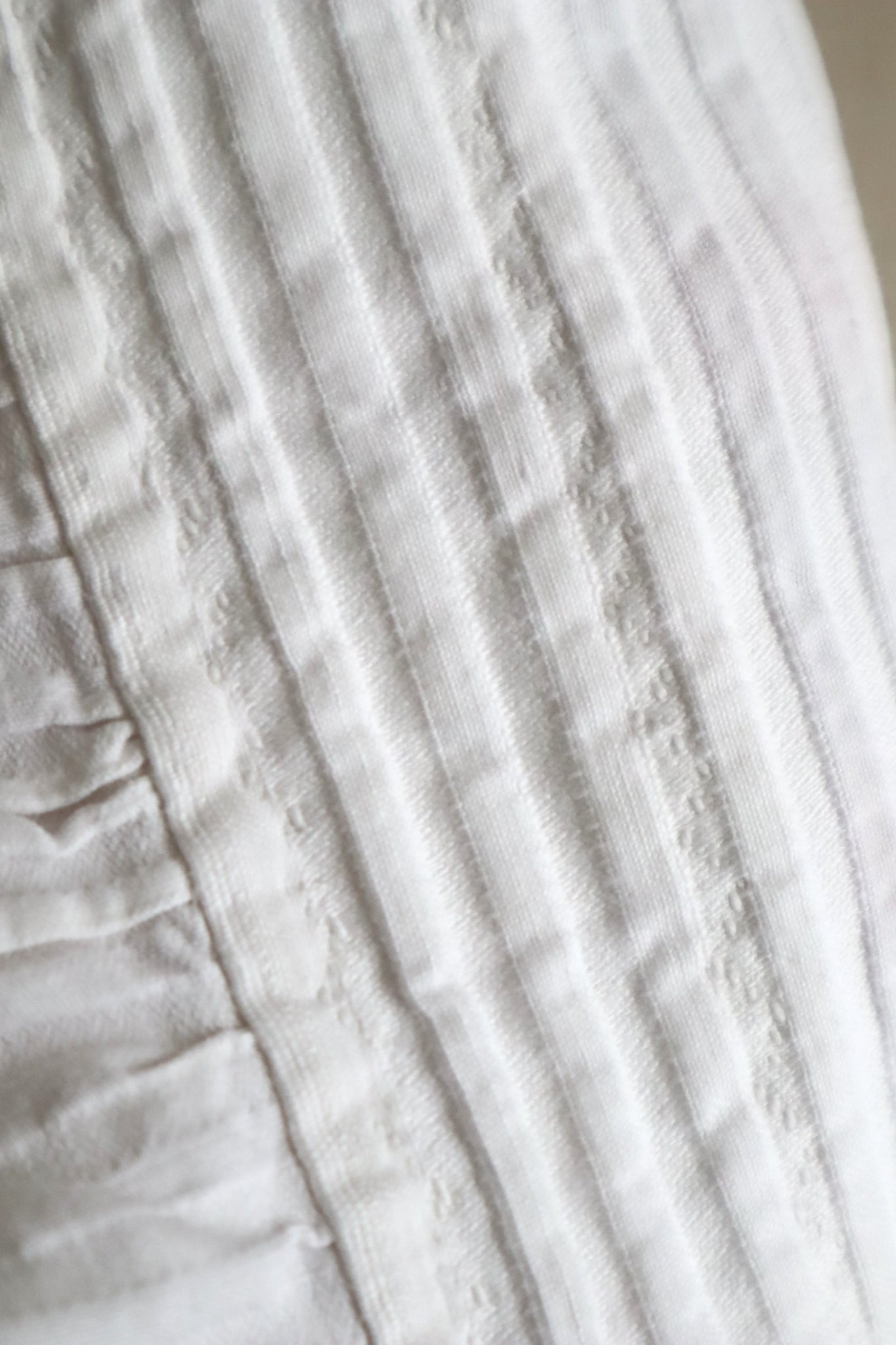 1910s French Hand-Finished Cotton Blouse