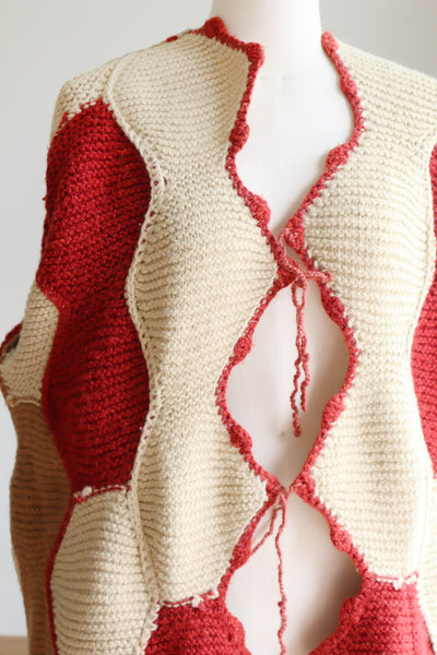 70s Patchwork Blanket Gown