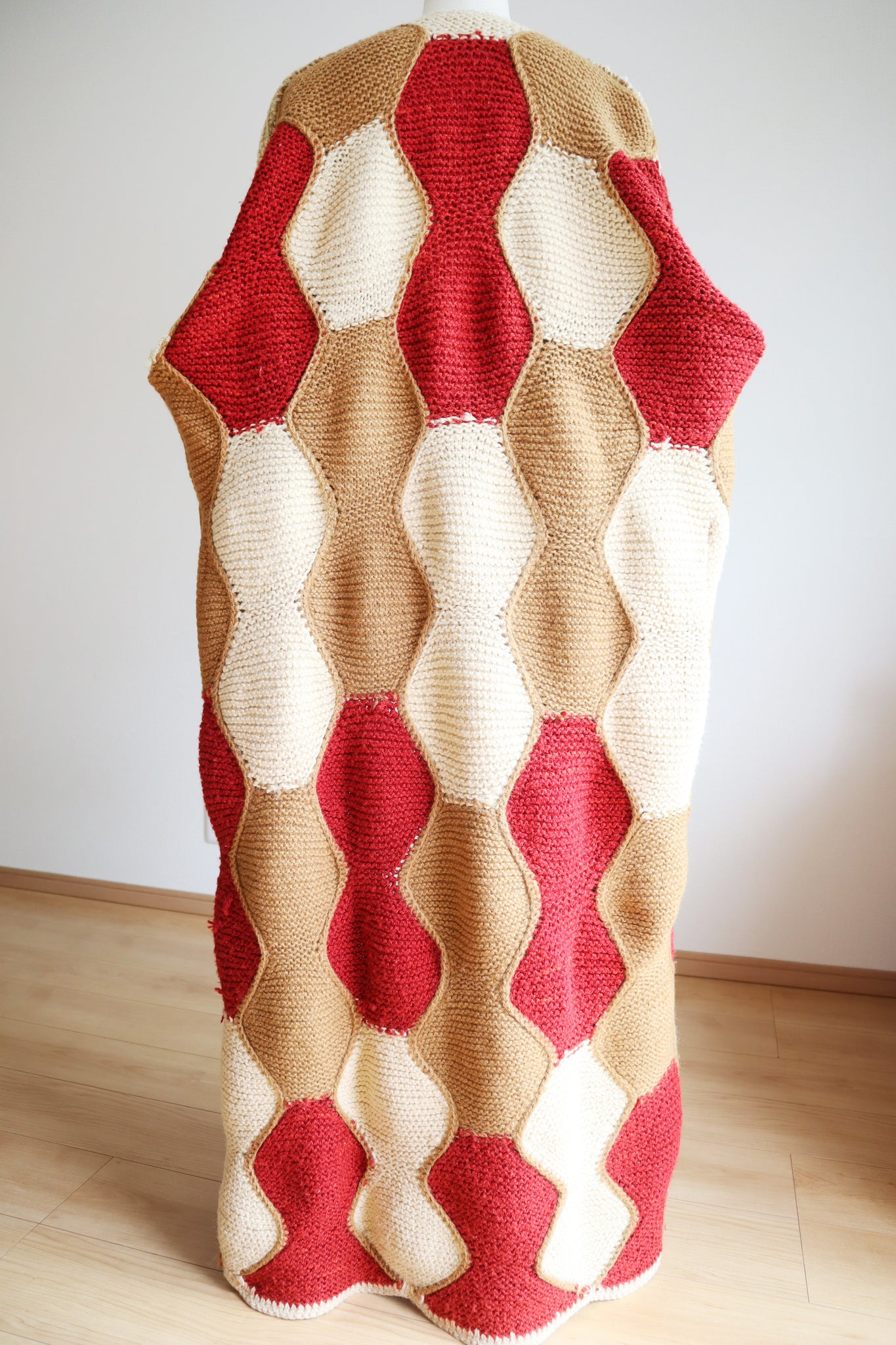 70s Patchwork Blanket Gown