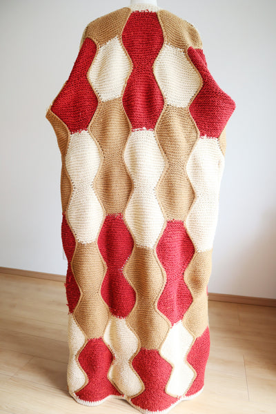 70s Patchwork Blanket Gown
