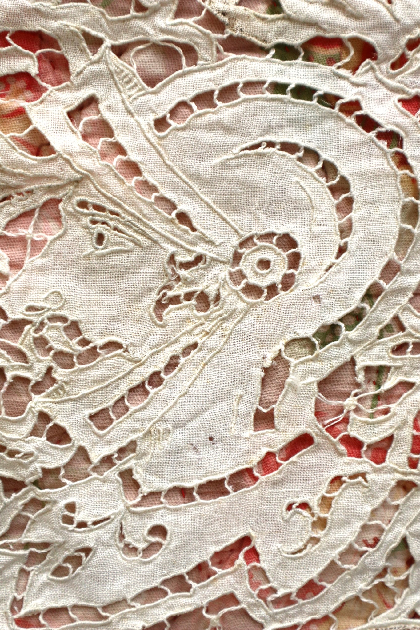 1920s French Richelieu Lace Portrait Panels – makky