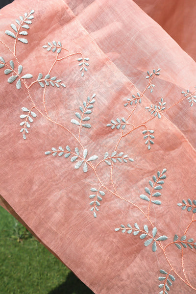 1930s~1940s Organza Blouse & Skirt