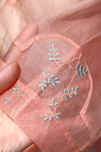 1930s~1940s Organza Blouse & Skirt