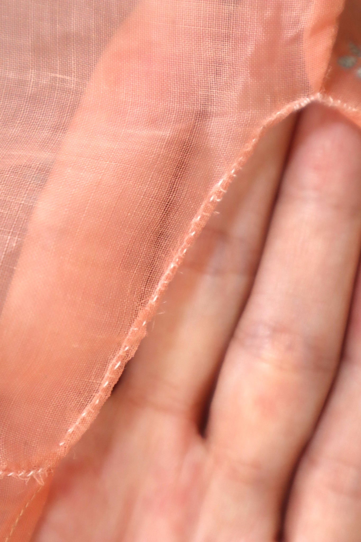 1930s~1940s Organza Blouse & Skirt