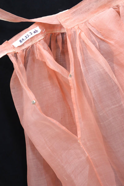 1930s~1940s Organza Blouse & Skirt