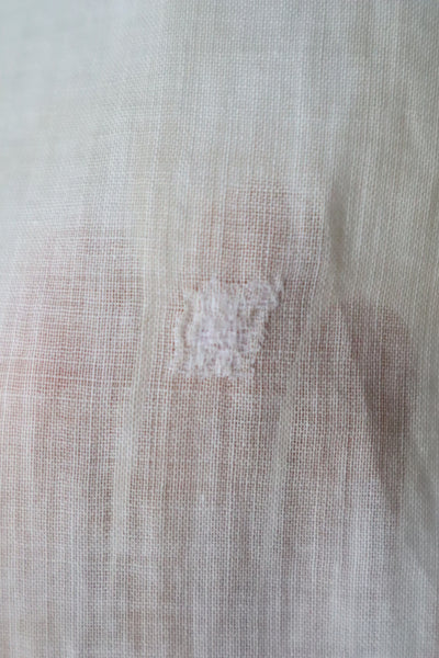 1910s–1920s American Medical Linen Work Dress