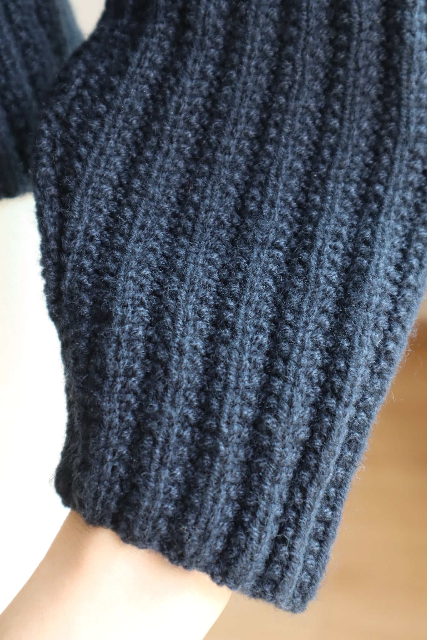 80s Navy Austrian Cardigan
