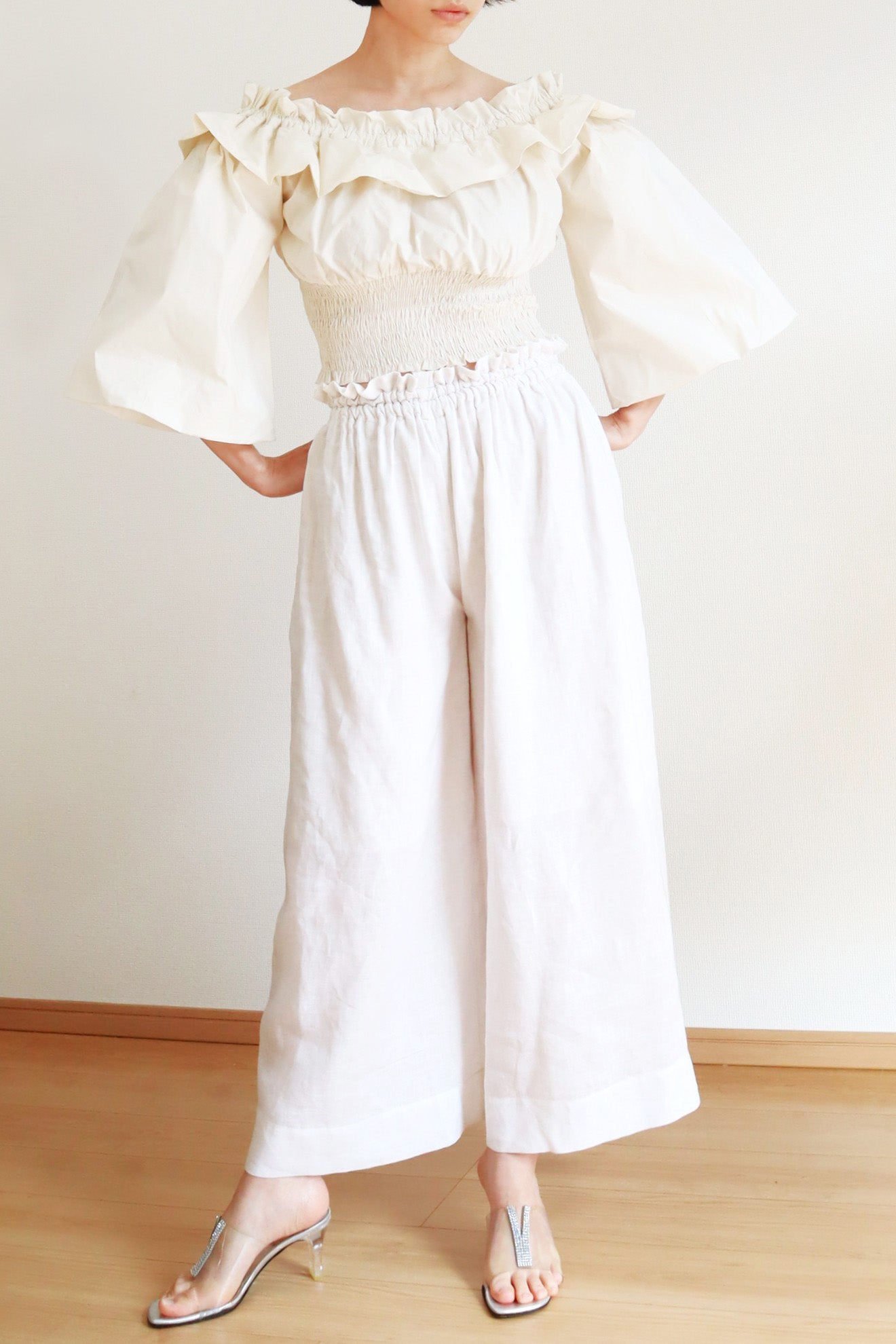 Handmade Vintage Lithuanian Linen Pants