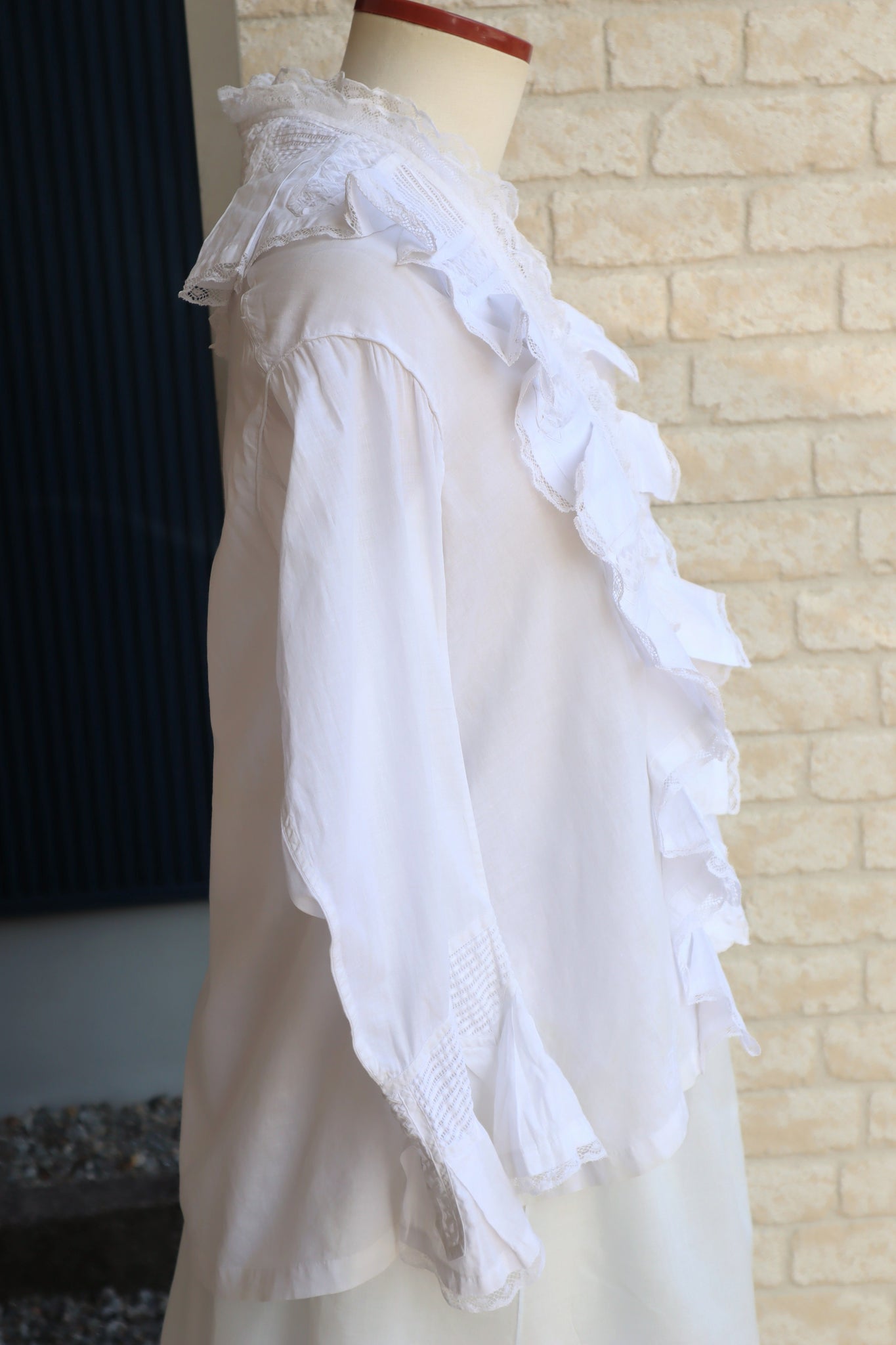 1860s~1880s Cotton Blouse