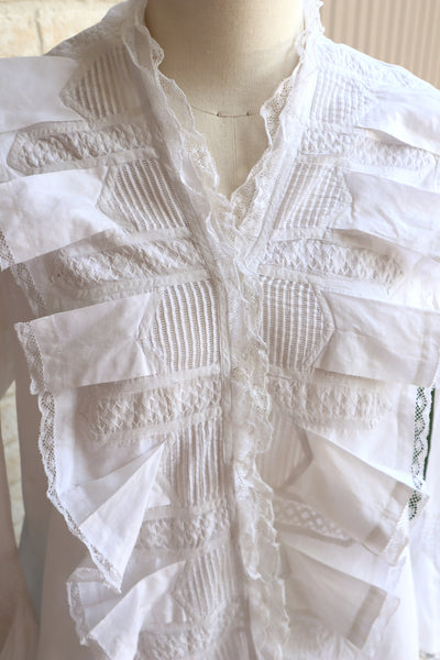 1860s~1880s Cotton Blouse